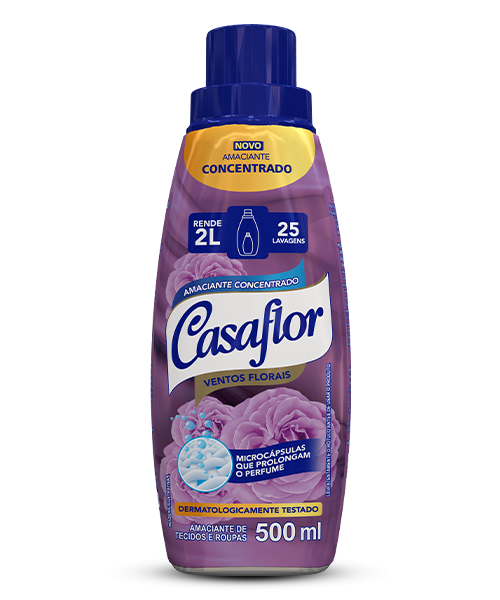 Amaciante Concentrado Ventos Florais