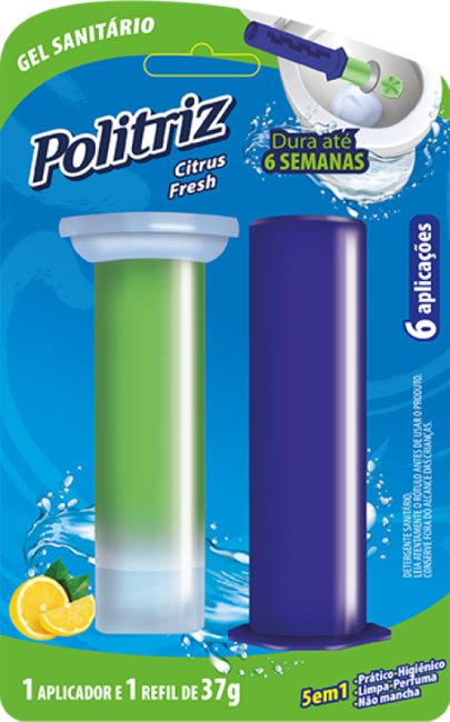 Gel sanitário com aplicador Citrus Fresh