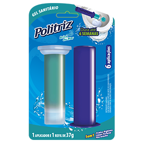 Gel sanitário com aplicador Brisa do Mar